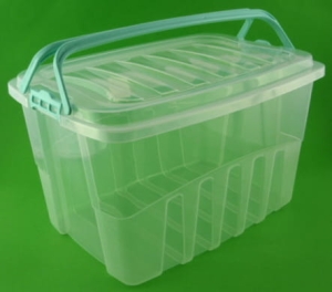 POJEMNIK PLASTIKOWY Z UCHWYTEM 24 LITRY