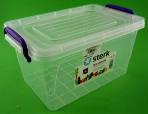 POJEMNIK PLASTIKOWY Z POKRYWKĄ 6 LITRÓW