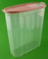 pojemnik na płatki śniadaniowe 6 litrów łososiowy 1.JPG