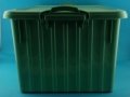 pojemnik plastikowy z pokrywką 40 litrów zielony 3.JPG