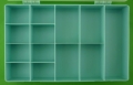 organizer z 13 przegródkami 29 cm miętowy 2.JPG