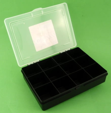 organizer z 12 przegródkami 19 cm czarny 1.JPG