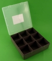 organizer z 9 przegródkami 23,5x23,5 cm popielaty 1.JPG