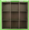 organizer z 9 przegródkami 23,5x23,5 cm popielaty 2.JPG