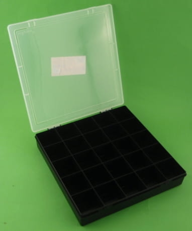 organizer z 20 przegródkami 29x29 cm czarny 1.JPG
