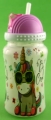 bidon ze słomką 400 ml zdobiony różowy 1.JPG