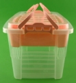pojemnik plastikowy z uchwytem i wkładką 5 litrów morelowy 2.JPG