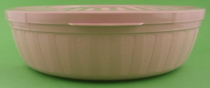 MISKA KUCHENNA OKRĄGŁA PLASTIKOWA Z POKRYWKĄ 28 CM 4 LITRY