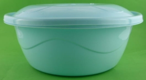 MISKA Z POKRYWKĄ 10,5 LITRA OKRĄGŁA PLASTIKOWA
