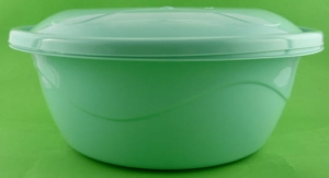 MISKA Z POKRYWKĄ 10,5 LITRA OKRĄGŁA PLASTIKOWA