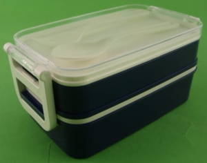 POJEMNIK OBIADOWY Z KOMPLETEM SZTUĆCÓW LUNCHBOX