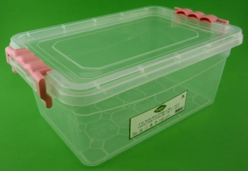 pojemnik plastikowy z pokrywką 6,5 litra różowy 21.JPG