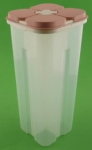 POJEMNIK NA PRODUKTY SYPKIE I PRZYPRAWY Z PRZEGRÓDKAMI 3,0 L