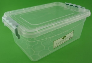POJEMNIK  PLASTIKOWY Z POKRYWKĄ 6,5 LITRA