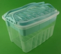 pojemnik plastikowy z uchwytem i wkładką 5 litrów miętowy 1.JPG