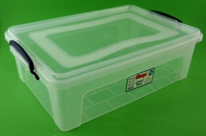 POJEMNIK PLASTIKOWY Z POKRYWKĄ 10 LITRÓW