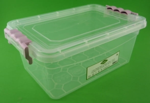 POJEMNIK  PLASTIKOWY Z POKRYWKĄ 6,5 LITRA