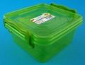 pojemnik plastikowy z pokrywką 0,35 litra zielony 1.JPG