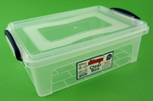 POJEMNIK PLASTIKOWY Z POKRYWKĄ 2 LITRY