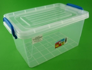 POJEMNIK PLASTIKOWY Z POKRYWKĄ 6 LITRÓW