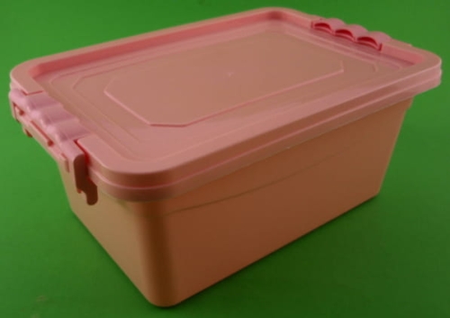 pojemnik plastikowy z pokrywką 4 litry różowy 1.JPG